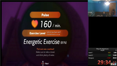 國外玩家《健身環(huán)大冒險(xiǎn)》30分鐘內(nèi)速通 累癱在沙發(fā) Switch 任天堂 健身環(huán)大冒險(xiǎn) 任天堂SWITCH 第5張 國外玩家《健身環(huán)大冒險(xiǎn)》30分鐘內(nèi)速通 累癱在沙發(fā) Switch 任天堂 健身環(huán)大冒險(xiǎn) 任天堂SWITCH 第5張