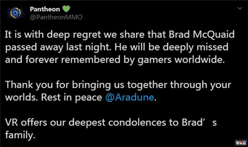訃告:《無盡的任務(wù)》設(shè)計(jì)師布拉德·麥奎德離世 享年51歲 布拉德·麥奎德 MMORPG EQ 無盡的任務(wù) 電玩迷資訊 第3張 訃告:《無盡的任務(wù)》設(shè)計(jì)師布拉德·麥奎德離世 享年51歲 布拉德·麥奎德 MMORPG EQ 無盡的任務(wù) 電玩迷資訊 第3張