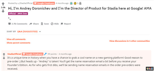 出師不利 谷歌Stadia預(yù)購(gòu)創(chuàng)人版延遲2天未推送 云游戲 Stadia 谷歌 Google 電玩迷資訊  第2張