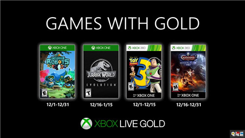 XboxOne 12月會免陣容:侏羅紀世界:進化在列 瘋狂機器人 玩具總動員3 侏羅紀世界:進化 惡魔城:命運之境 12月會免 XboxOne 微軟XBOX 第1張 XboxOne 12月會免陣容:侏羅紀世界:進化在列 瘋狂機器人 玩具總動員3 侏羅紀世界:進化 惡魔城:命運之境 12月會免 XboxOne 微軟XBOX 第1張