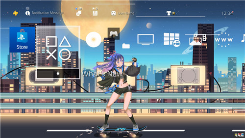 PS港服商店上架25周年紀念動態(tài)主題 PS4 PS4主題 小藍 港服 PlayStation 索尼PS  第2張