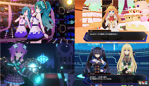 地雷社《海王星》新作《VVVtunia》公開新截圖少女集結(jié) 涅普頓 PS4 虛擬偶像 VVVtunia 海王星 索尼PS  第3張