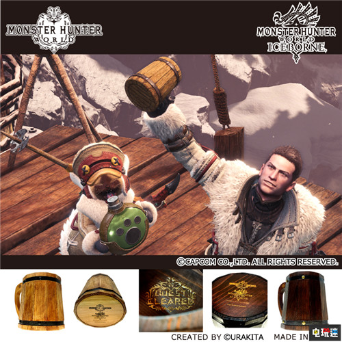 干杯!踏上狩獵卡普空推出《怪物獵人：世界》酒杯周邊 卡普空 游戲周邊 怪物獵人：世界 電玩迷資訊  第5張