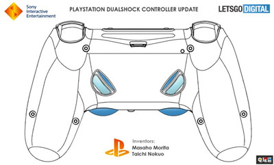 索尼PS手柄新專利曝光增加背部按鍵取消PS鍵 索尼 Dualshock DS手柄 PS5 電玩迷資訊  第2張