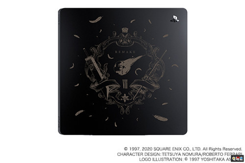 SIE日本推出《最終幻想7重制版》主題PS4硬盤蓋與肩扛揚聲器 索尼 PS4 最終幻想7重制版 索尼PS  第1張