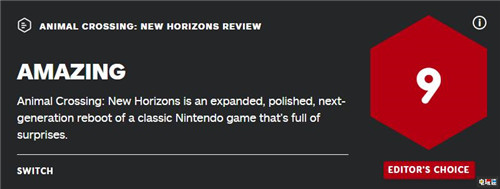 《集合啦！動(dòng)物森友會(huì)》MC評(píng)分91成為2020年最佳NS游戲 主機(jī)游戲 Switch 任天堂 動(dòng)物之森 集合啦！動(dòng)物森友會(huì) 任天堂SWITCH  第4張