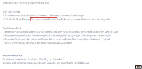 《刺客信條：英靈殿》“貝奧武夫”DLC泄露 游戲未動(dòng)DLC先行 貝奧武夫 育碧 刺客信條：英靈殿 電玩迷資訊  第2張