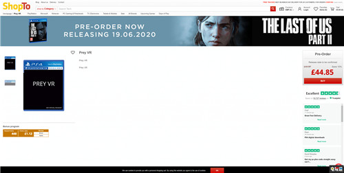 英國游戲零售商泄露《掠食》VR版 貝塞斯達 VR 掠食 電玩迷資訊 第2張 英國游戲零售商泄露《掠食》VR版 貝塞斯達 VR 掠食 電玩迷資訊 第2張