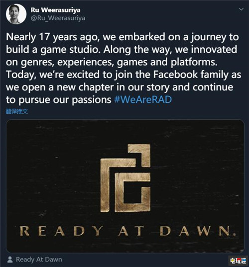 Facebook收購《教團(tuán)1886》開發(fā)商Ready At Dawn VR PS4 Ready At Dawn Facebook 教團(tuán)1886 電玩迷資訊  第4張