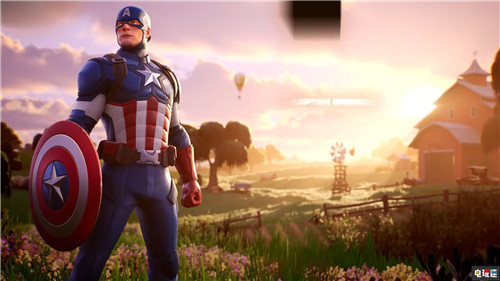 《堡壘之夜》推出漫威美國隊長皮膚包含盾牌武器 漫威 美國隊長 堡壘之夜 電玩迷資訊  第1張