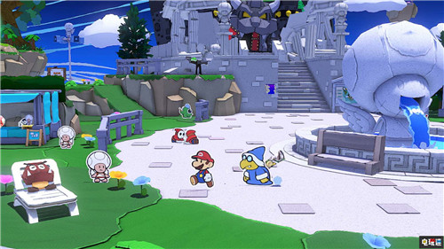 《紙片馬里奧：折紙國王》天空水療園地出現(xiàn)死循環(huán)BUG BUG 任天堂 Switch 紙片馬里奧：折紙國王 任天堂SWITCH  第1張