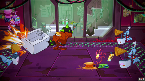 Rare硬核FC經(jīng)典《忍者蛙》新作發(fā)售日公開 Steam.Win10 Xbox 忍者蛙 Rare 微軟 微軟XBOX 第4張 Rare硬核FC經(jīng)典《忍者蛙》新作發(fā)售日公開 Steam.Win10 Xbox 忍者蛙 Rare 微軟 微軟XBOX 第4張