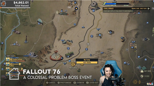 B社官方《輻射76》直播遭遇快速旅行BUG 輻射76 電玩迷資訊 第2張 B社官方《輻射76》直播遭遇快速旅行BUG 輻射76 電玩迷資訊 第2張