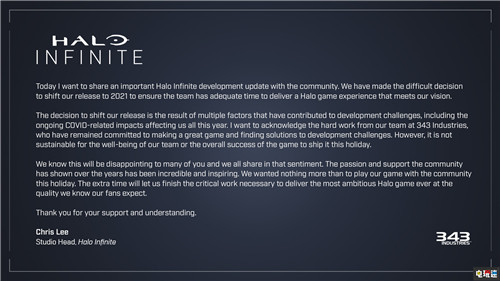 微軟公開XSX將在11月發(fā)售 《光環(huán)：無(wú)限》跳票2021年 343工作室 光環(huán)：無(wú)限 次世代 Xbox Series X 微軟 微軟XBOX  第2張