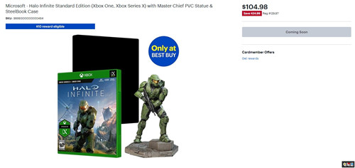 百思買推出《光環(huán)：無限》套裝 包含士官長手辦 微軟 百思買 士官長 光環(huán)：無限 微軟XBOX  第2張