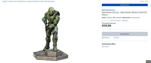 百思買推出《光環(huán)：無限》套裝 包含士官長手辦 微軟 百思買 士官長 光環(huán)：無限 微軟XBOX  第4張