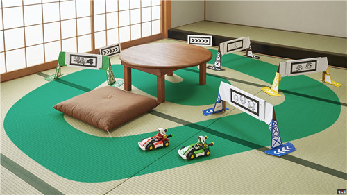 任天堂公開《馬里奧賽車實(shí)況》玩法介紹 大門可自己打印 任天堂 Switch 馬里奧賽車 馬里奧賽車實(shí)況：家庭賽車場 任天堂SWITCH  第3張