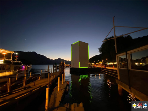 微軟新西蘭舉辦XSX發(fā)售前活動 巨大的XSX立在湖中 Xbox 微軟 XSX Xbox Series X 微軟XBOX  第1張