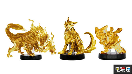 卡普空聯(lián)動(dòng)日本711推出限量《怪物獵人：崛起》金色Amiibo Switch Amiibo 711 卡普空 怪物獵人：崛起 任天堂SWITCH  第1張
