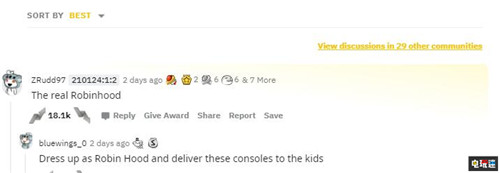 游戲驛站股票大戰(zhàn)參與者獲利反購回饋社會 玩家稱真正羅賓漢 Switch 游戲驛站 GameStop 電玩迷資訊 第3張 游戲驛站股票大戰(zhàn)參與者獲利反購回饋社會 玩家稱真正羅賓漢 Switch 游戲驛站 GameStop 電玩迷資訊 第3張