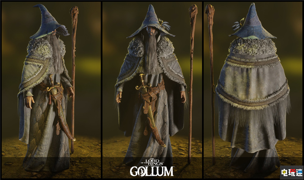 《指環(huán)王：咕?！飞m迪爾與甘道夫等角色新造型公開(kāi) 索倫之口 瑟蘭迪爾 甘道夫 指環(huán)王：咕嚕 電玩迷資訊  第3張
