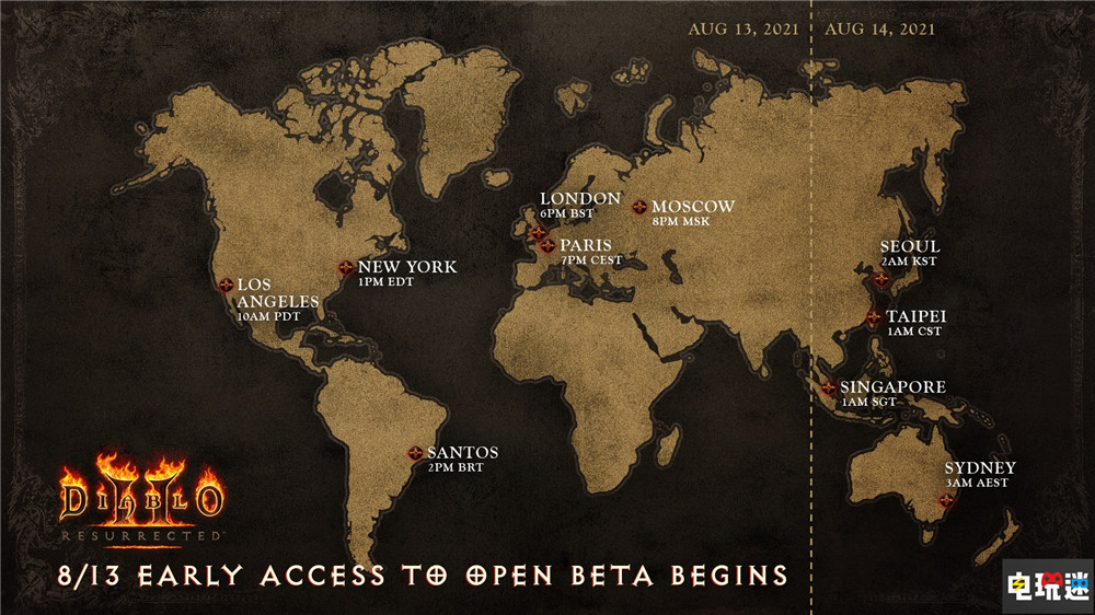 《暗黑破壞神2重制版》預購玩家B測14日1點開啟 21日全面開放 beta測試 暴雪 暗黑破壞神2重制版 暗黑破壞神2：獄火重生 電玩迷資訊  第2張