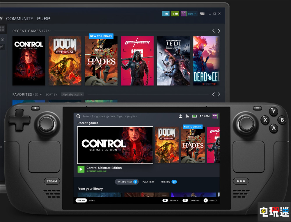 V社宣布Steam Deck掌機因部件缺乏延期至2022年2月 單機聯(lián)機 單機游戲 PC 掌機 延期 Valve Steam Deck Steam STEAM/Epic  第3張