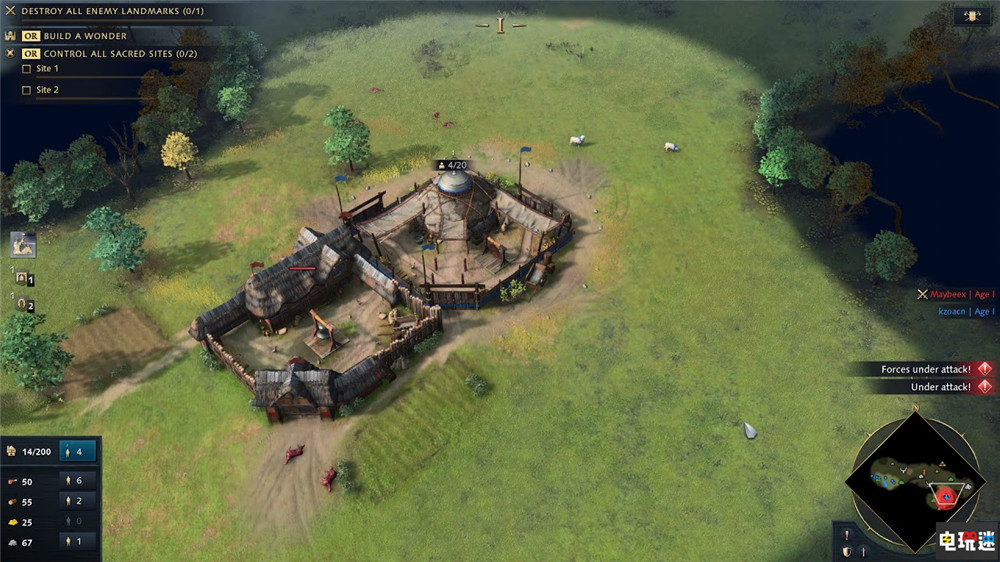 《帝國時代4》新補丁：限制蒙古城鎮(zhèn)Rush 修復血條顯示 無限圣物 TC Rush 羅斯 蒙古 PVP 游戲平衡性 帝國時代4 STEAM/Epic  第2張