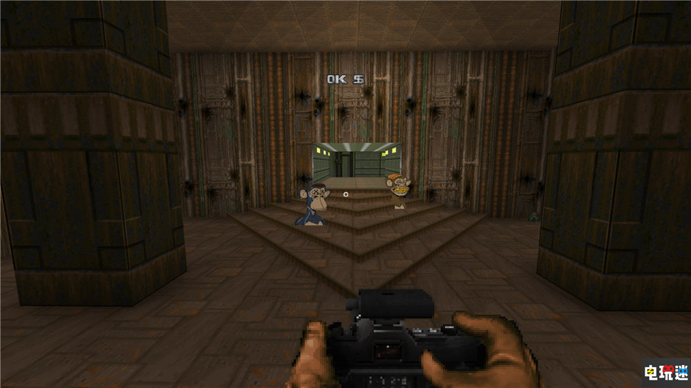 玩家制作《毀滅戰(zhàn)士2》mod嘲諷NFT 拍攝無聊猴代替打惡魔 區(qū)塊鏈 單機(jī)游戲 游戲模組 mod NFT 毀滅戰(zhàn)士2 電玩迷資訊  第4張