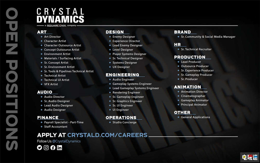 《古墓麗影》新作將采用虛幻5引擎 《往日不再》總監(jiān)加盟水晶動(dòng)力 往日不再 水晶動(dòng)力 游戲引擎 虛幻5 勞拉 古墓麗影 電玩迷資訊  第4張