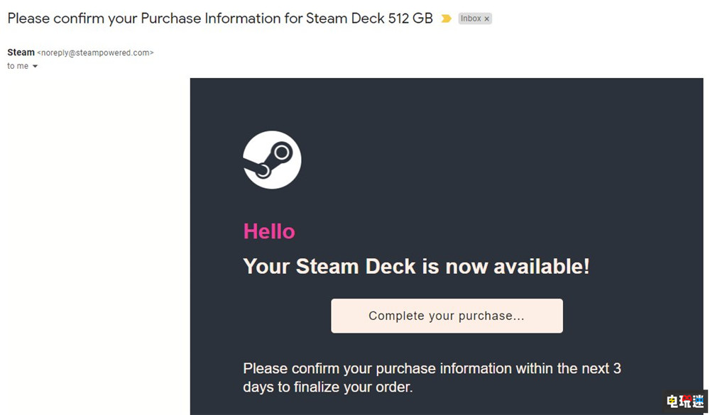 好起來了 V社宣布掌機(jī)Steam Deck每周產(chǎn)量翻倍 Valve 掌機(jī) Steam Deck Steam STEAM/Epic  第3張