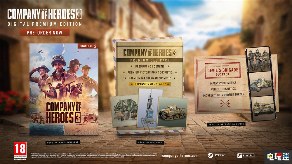 水雷社《英雄連3》敲定11月17日發(fā)售 試玩版上線一周 steam PC游戲 即時戰(zhàn)略游戲 RTS 世嘉 水雷社 遺跡娛樂 英雄連3 STEAM/Epic  第5張