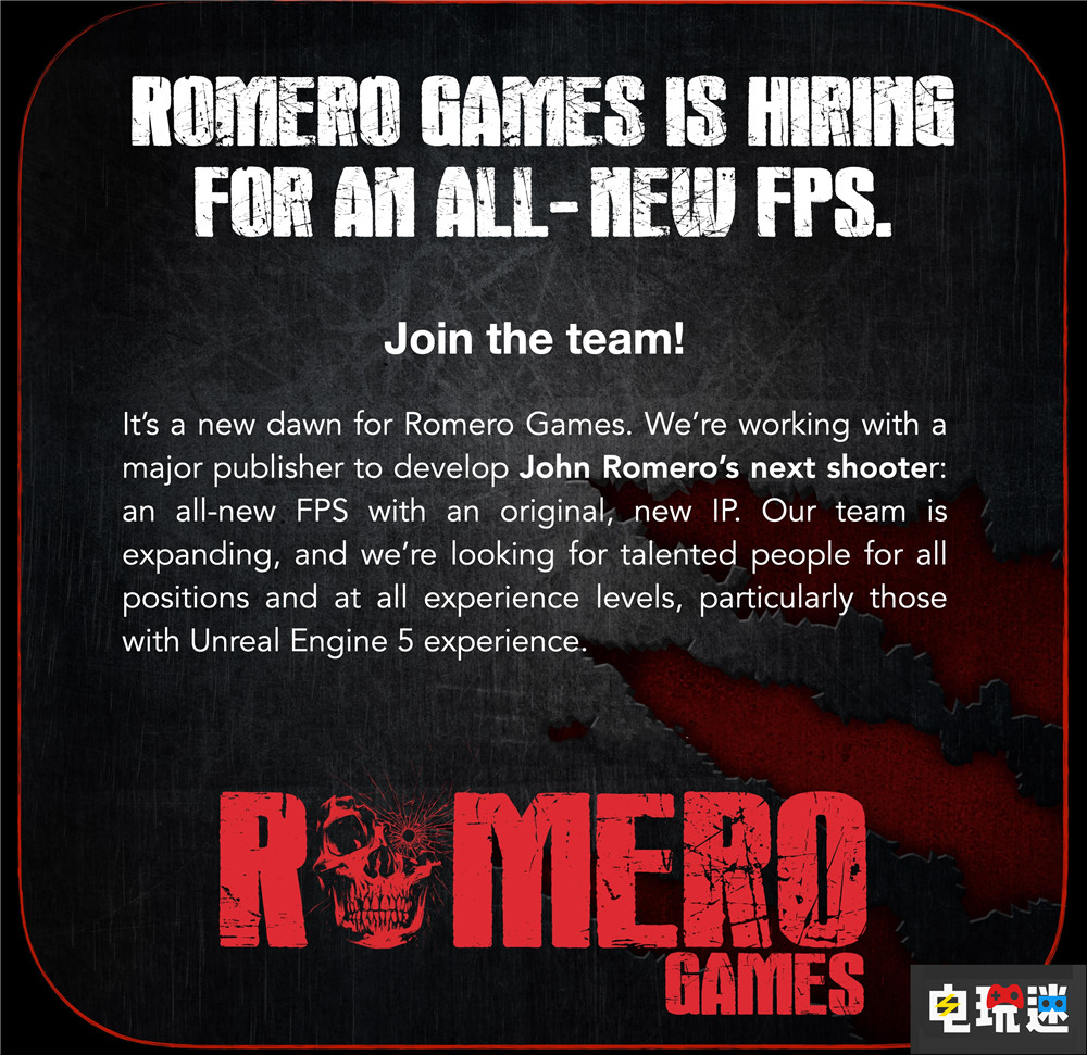 《毀滅戰(zhàn)士》設(shè)計師宣布制作FPS新作 將由虛幻5打造? 虛幻5 FPS 約翰·羅梅洛 DOOM 毀滅戰(zhàn)士 電玩迷資訊  第2張