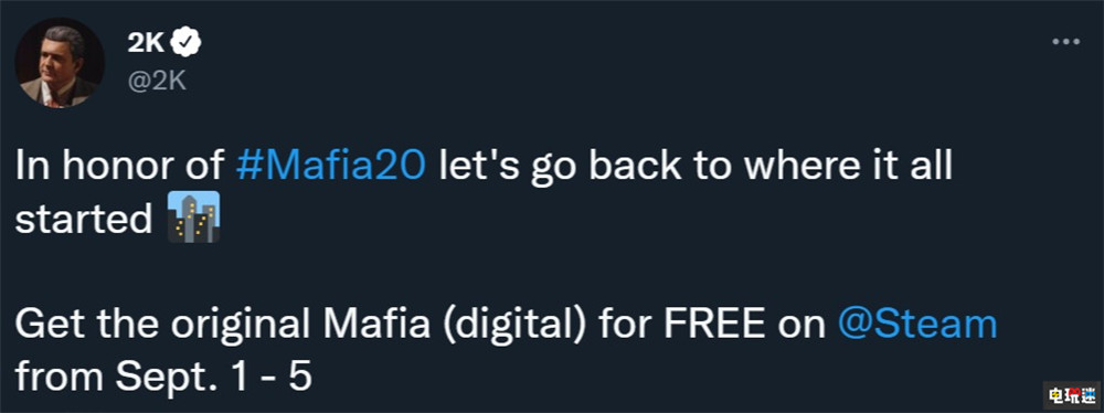 《四海兄弟》新作公開 Steam“喜加一”初代原版 黑手黨 四海兄弟：失落天堂 喜加一 Steam 四海兄弟4 電玩迷資訊  第2張