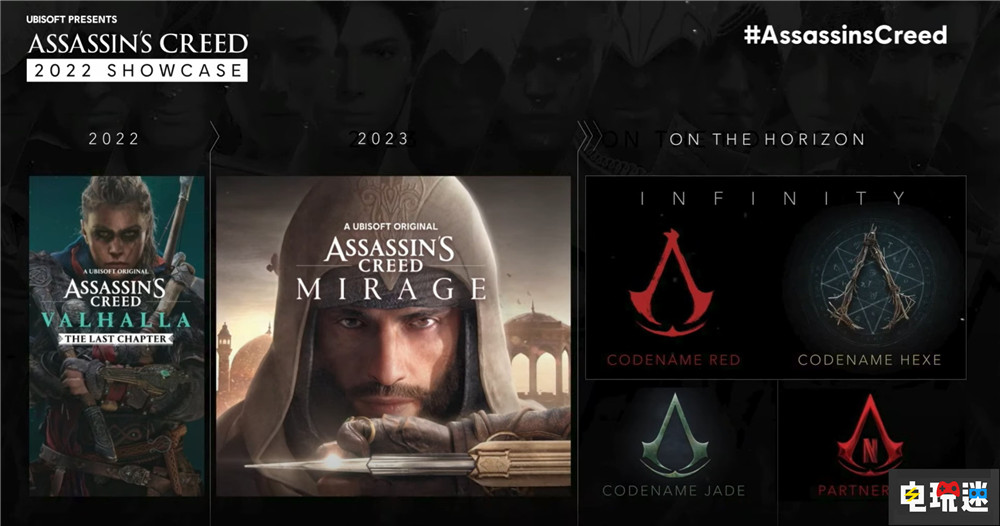 《刺客信條》扎堆 幻景2023年發(fā)售 中國秦朝背景手游公開 代號玉 代號女巫 代號赤 刺客信條 幻景 刺客信條 育碧前瞻會 電玩迷資訊  第1張