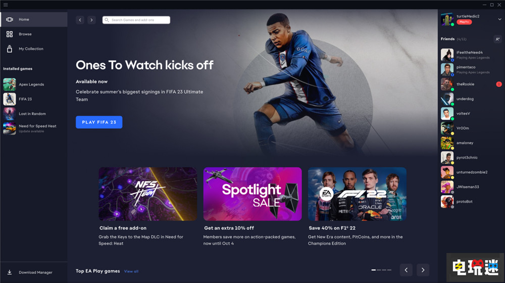 “爛橘子”再見(jiàn) EA新PC客戶(hù)端即將上線(xiàn) PC游戲 Origin 爛橘子 EA 電玩迷資訊  第1張