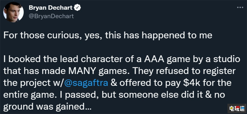 《獵天使魔女3》貝姐原英語(yǔ)配音稱白金開(kāi)出“羞辱”的報(bào)酬 單機(jī)游戲 動(dòng)作游戲 Switch NS 貝優(yōu)妮塔 白金工作室 獵天使魔女3 任天堂SWITCH 第3張 《獵天使魔女3》貝姐原英語(yǔ)配音稱白金開(kāi)出“羞辱”的報(bào)酬 單機(jī)游戲 動(dòng)作游戲 Switch NS 貝優(yōu)妮塔 白金工作室 獵天使魔女3 任天堂SWITCH 第3張