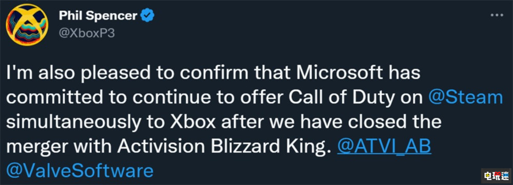微軟承諾收購動視暴雪10年內(nèi)將《使命召喚》帶回任天堂平臺 PS5 索尼 Switch 任天堂 動視暴雪 Xbox 微軟 使命召喚 微軟XBOX  第3張