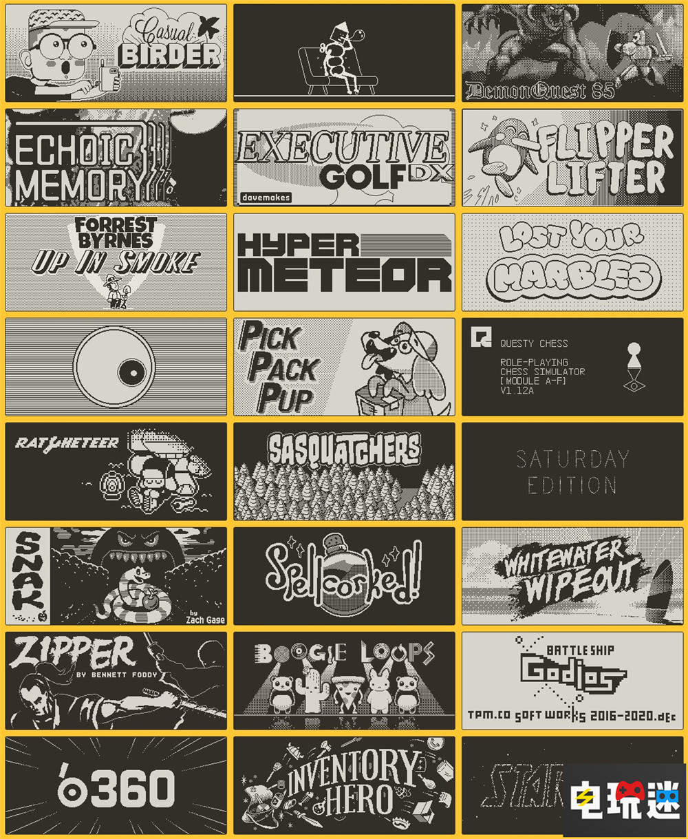 曲柄掌機(jī)Playdate一年銷量破5.3萬(wàn)臺(tái) 遠(yuǎn)超出官方預(yù)期 像素游戲 主機(jī)銷量 掌機(jī) Playdate 電玩迷資訊 第4張 曲柄掌機(jī)Playdate一年銷量破5.3萬(wàn)臺(tái) 遠(yuǎn)超出官方預(yù)期 像素游戲 主機(jī)銷量 掌機(jī) Playdate 電玩迷資訊 第4張