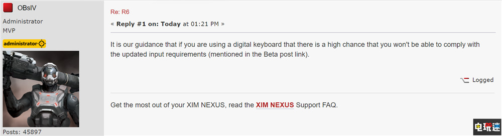 育碧《彩虹六號 圍攻》主機反鍵鼠轉(zhuǎn)換程序真的有用 FPS 鍵鼠 育碧 彩虹六號 圍攻 電玩迷資訊 第2張 育碧《彩虹六號 圍攻》主機反鍵鼠轉(zhuǎn)換程序真的有用 FPS 鍵鼠 育碧 彩虹六號 圍攻 電玩迷資訊 第2張