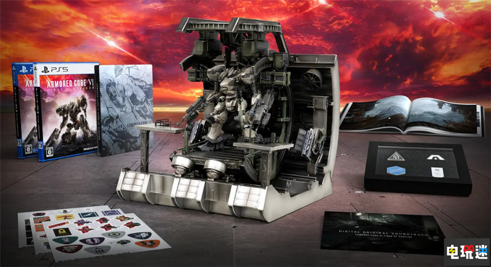 《裝甲核心6》8月25日發(fā)售 公開機甲雕像收藏版 游戲發(fā)售日 機甲游戲 萬代 境界天火 裝甲核心6 電玩迷資訊  第3張