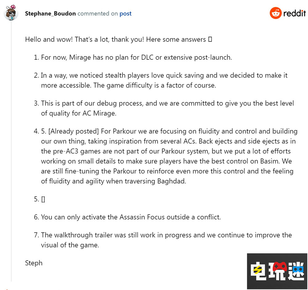 《刺客信條 幻景》創(chuàng)意總監(jiān)稱游戲沒有DLC 跑酷游戲 單機(jī)游戲 DLC 育碧 刺客信條 幻景 電玩迷資訊  第2張