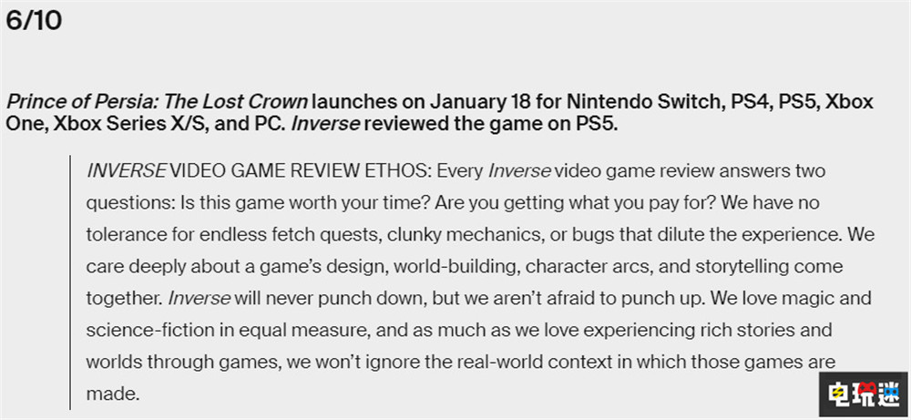 《波斯王子：失落的王冠》MTC：86分 系列的新出路 游戲評(píng)分 MTC 育碧 失落的王冠 波斯王子 電玩迷資訊  第7張