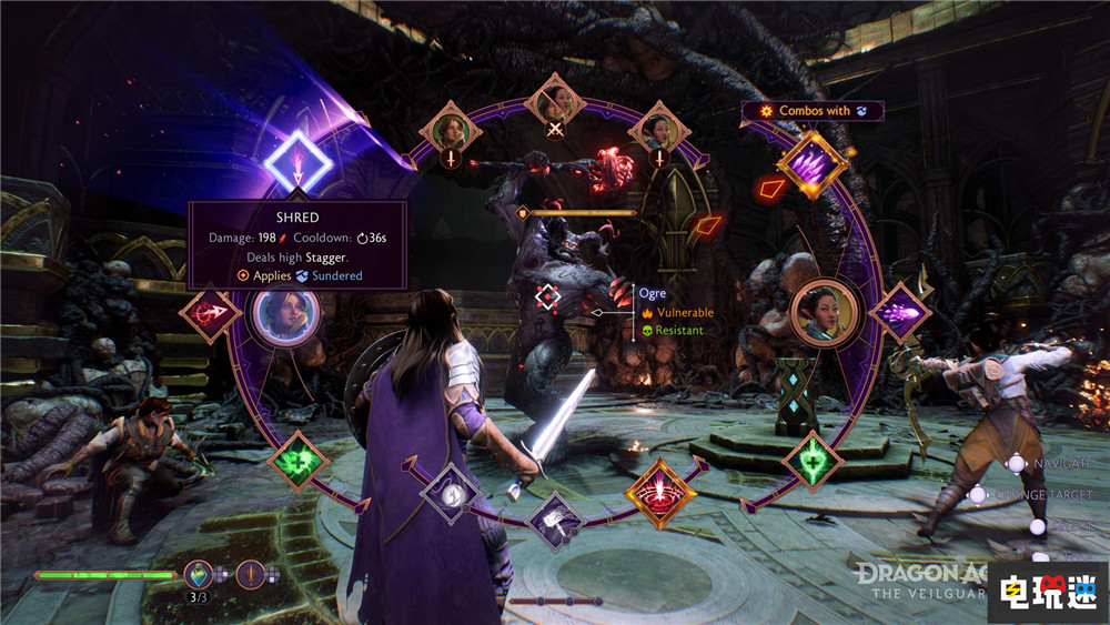 《龍騰世紀(jì)：影障守護(hù)者》保留角色浪漫關(guān)系 擁有三個(gè)基礎(chǔ)職業(yè) RPG BioWare EA 影障守護(hù)者 龍騰世紀(jì) 電玩迷資訊  第3張