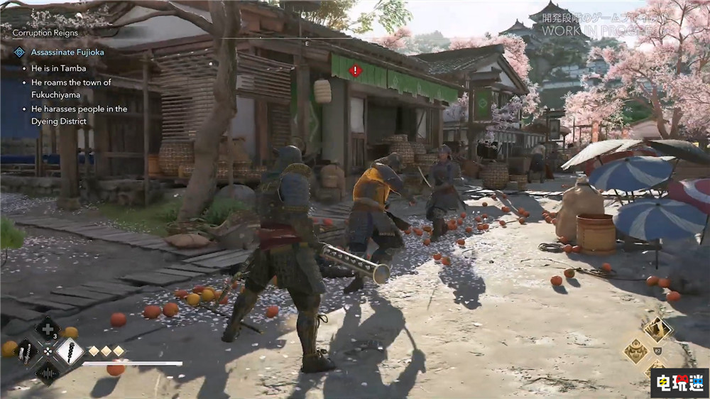 《刺客信條:影》世界地圖大小與“起源”相當(dāng) 刺客信條:起源 育碧 刺客信條:影 電玩迷資訊 第4張 《刺客信條:影》世界地圖大小與“起源”相當(dāng) 刺客信條:起源 育碧 刺客信條:影 電玩迷資訊 第4張