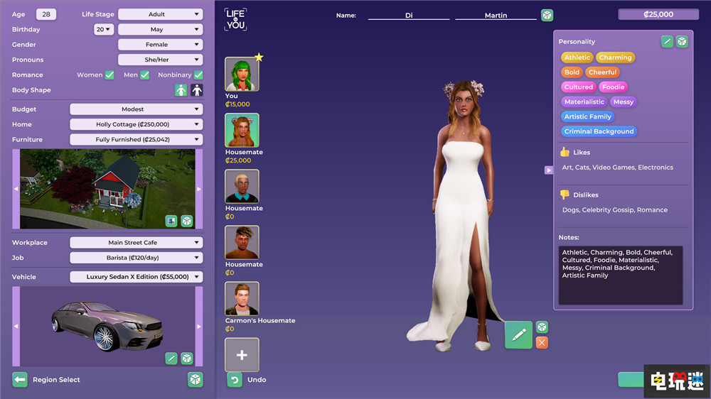 《Life by You》開發(fā)者反駁P社：游戲質(zhì)量合格 模擬游戲 Paradox Life By You 電玩迷資訊  第3張