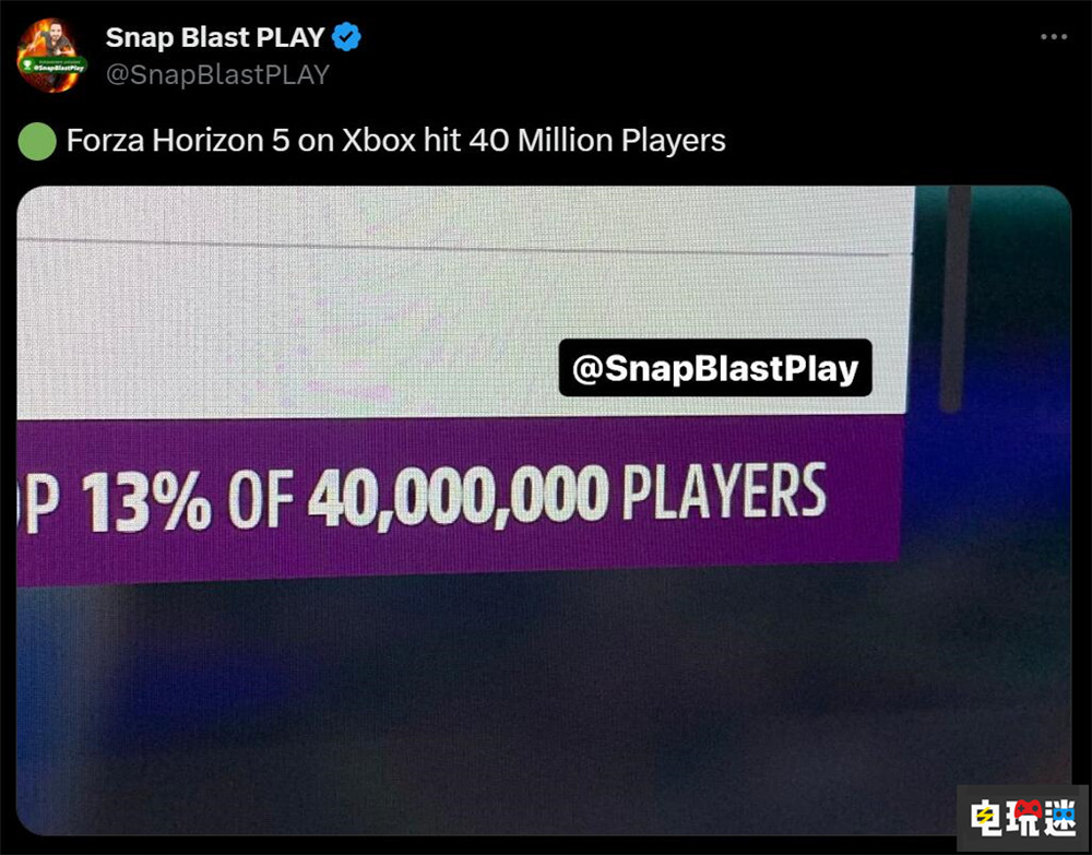 《極限競速:地平線5》玩家數(shù)量突破4000萬 XGP貢獻(xiàn)不少 賽車游戲 競速游戲 Xbox 微軟 極限競速:地平線5 微軟XBOX 第2張 《極限競速:地平線5》玩家數(shù)量突破4000萬 XGP貢獻(xiàn)不少 賽車游戲 競速游戲 Xbox 微軟 極限競速:地平線5 微軟XBOX 第2張