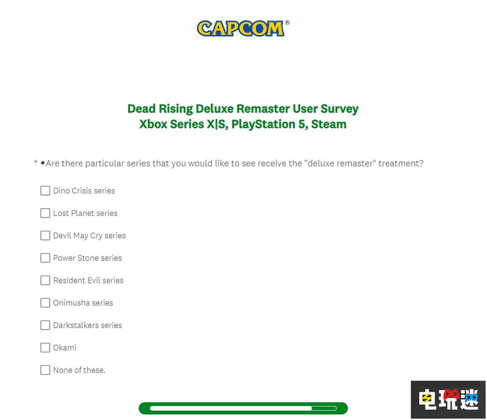 卡普空調(diào)查玩家是否想要《恐龍危機(jī)》等老系列“豪華復(fù)刻” 豪華復(fù)刻 大神 鬼武者 恐龍危機(jī) CAPCOM 卡普空 電玩迷資訊 第2張 卡普空調(diào)查玩家是否想要《恐龍危機(jī)》等老系列“豪華復(fù)刻” 豪華復(fù)刻 大神 鬼武者 恐龍危機(jī) CAPCOM 卡普空 電玩迷資訊 第2張