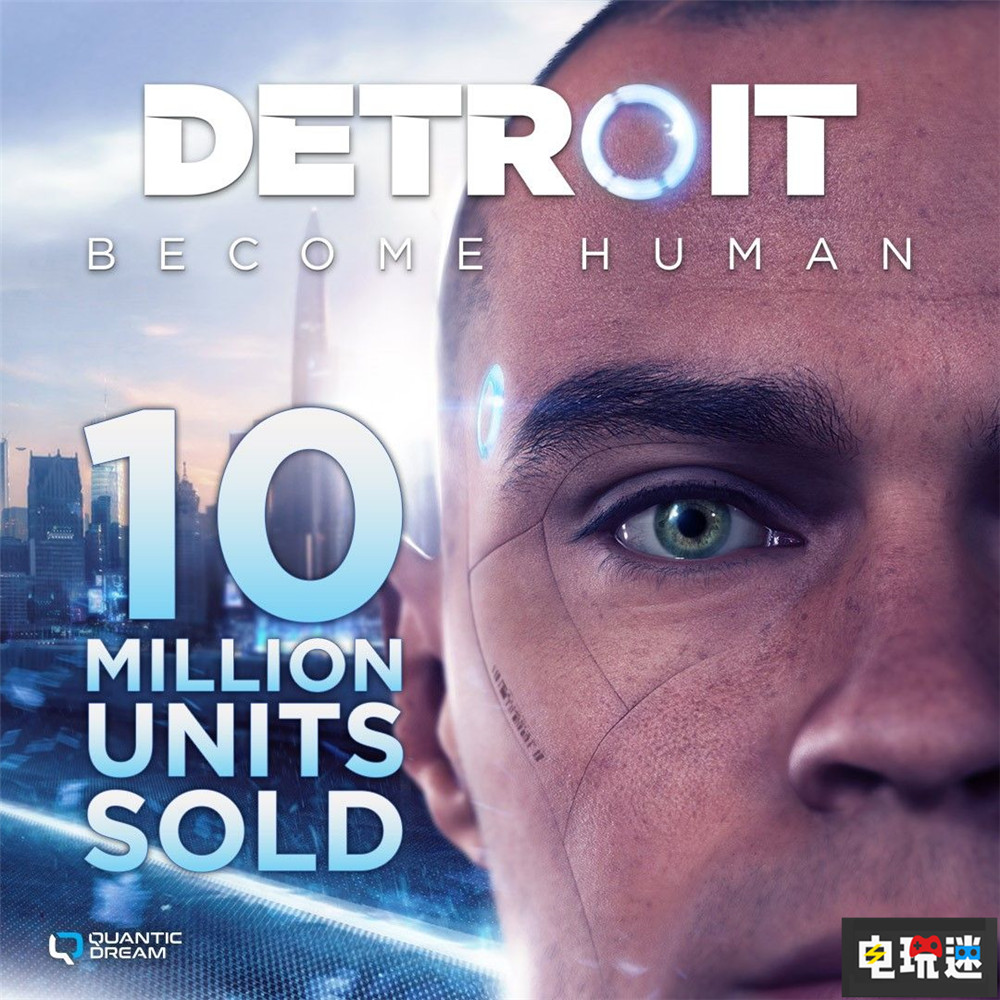 《底特律：變?nèi)恕蜂N量達到1000萬份里程碑 今年又賣了100萬份 Quantic Dream 游戲銷量 冒險游戲 底特律：變?nèi)?電玩迷資訊  第3張