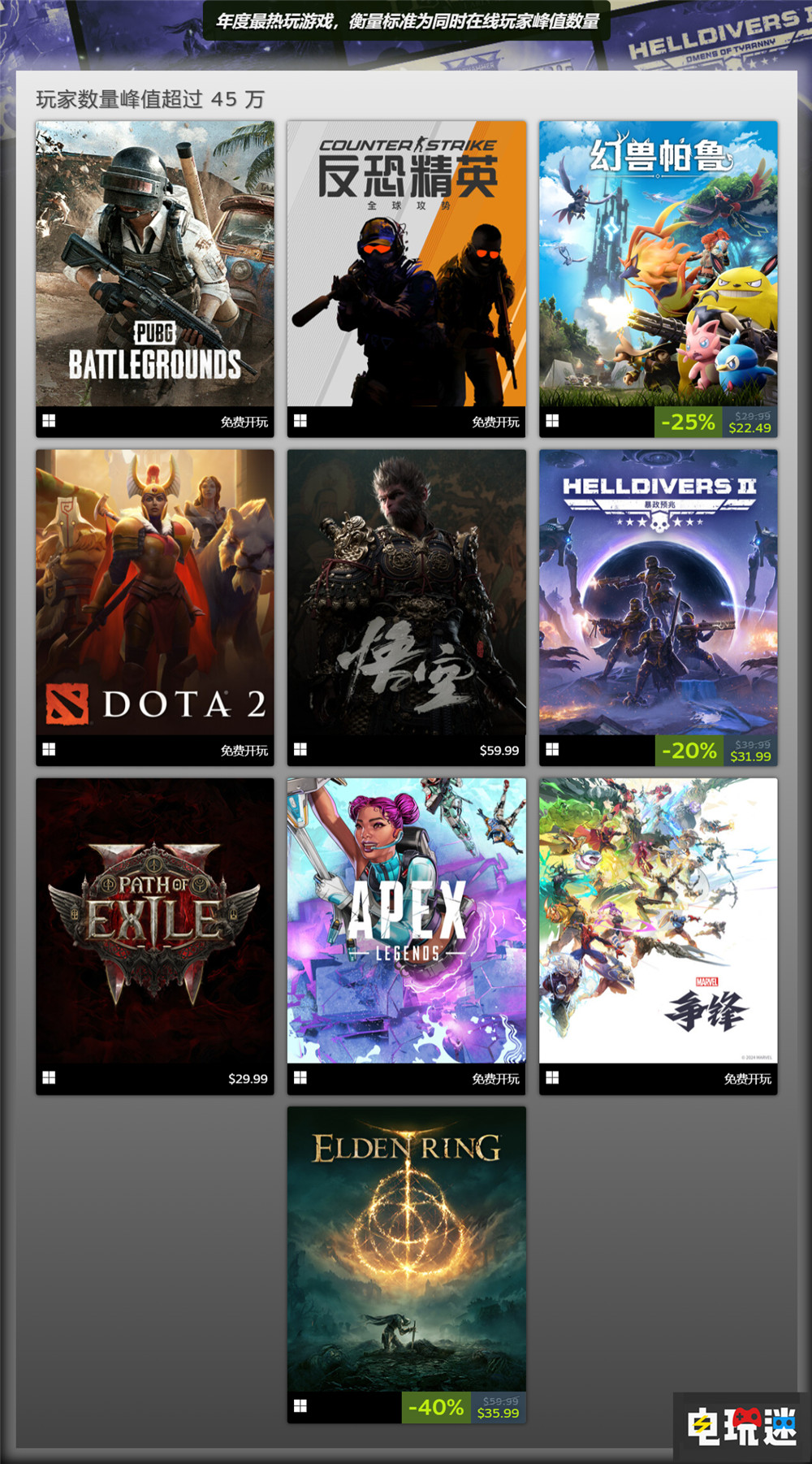 《黑神話：悟空》獲得2024年Steam四項“鉑金級”評價  STEAM/Epic  第5張